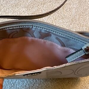 Coach Gray Shoulder Bag
